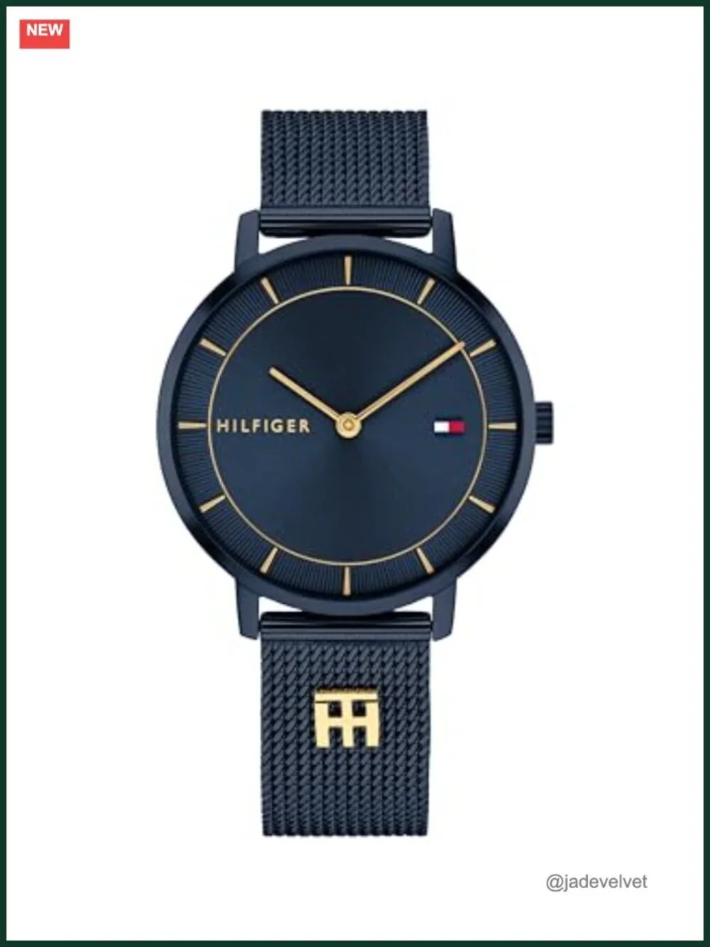 Women's Stainless Steel Mesh Bracelet Quartz Watch, 35mm, Water Resistant 3 ATM